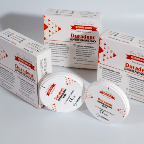 Duradent Sapphire HT+ ZIRKON BLOK MONO LAYER